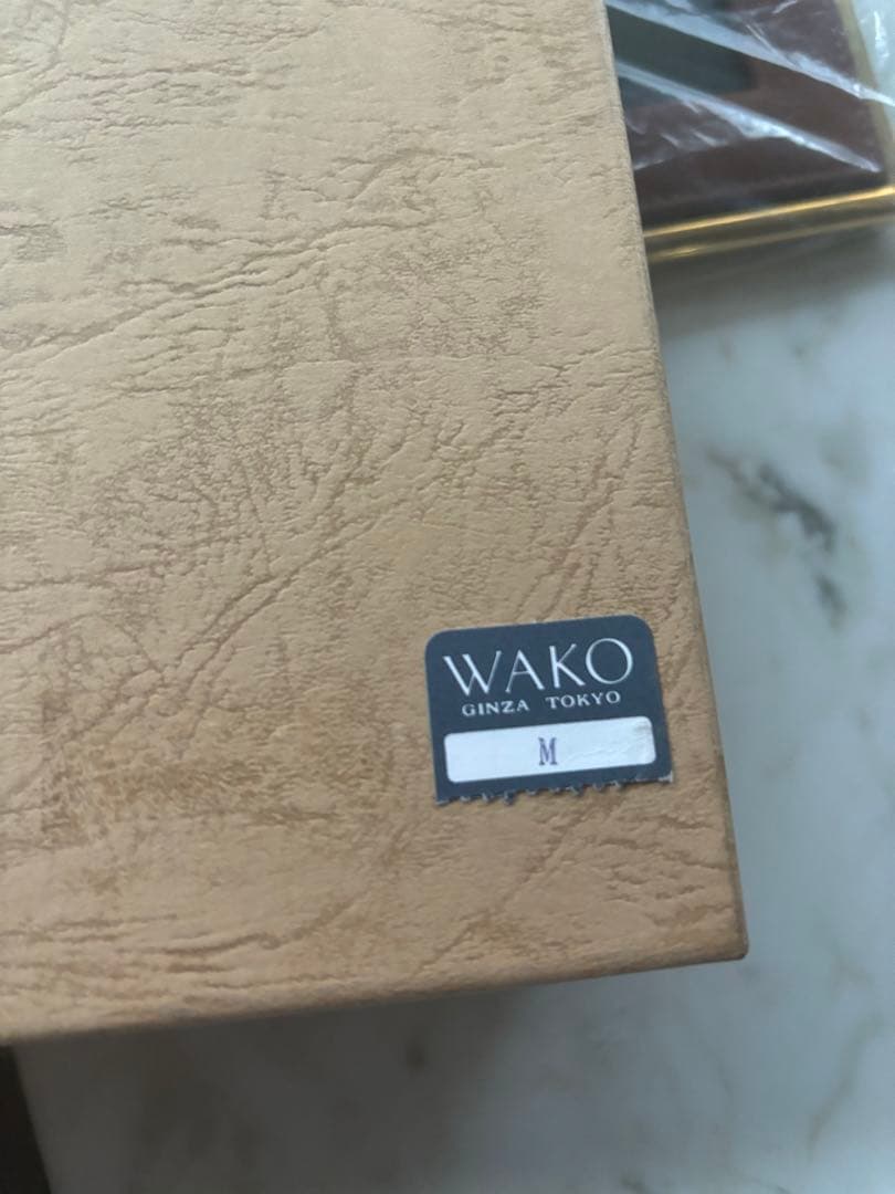 新品箱入り！銀座　和光　WAKO イタリア製　フォトフレーム