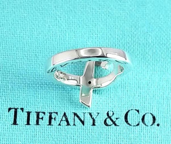 未使用級ティファニーラビングハートリング