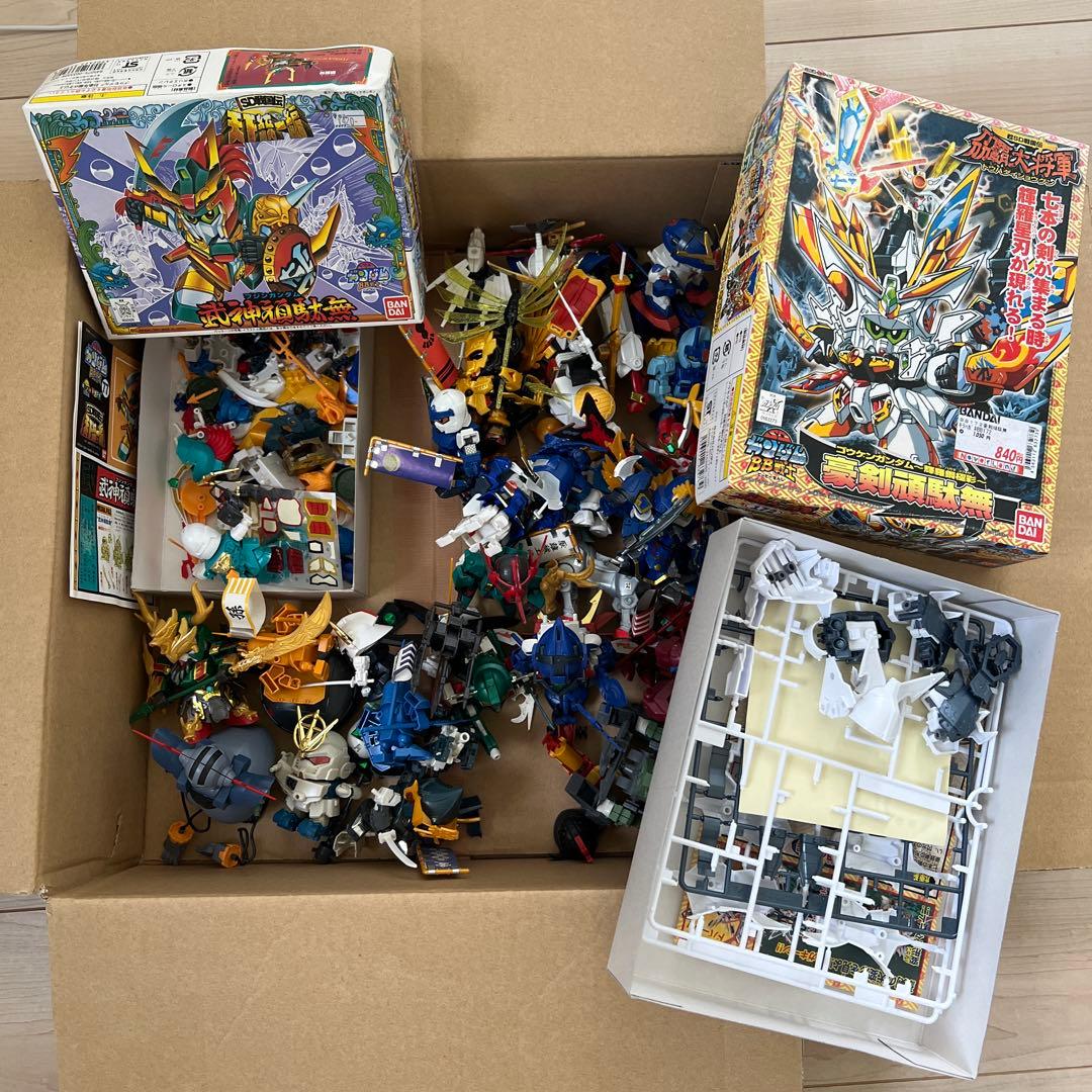 SDガンダムBB戦士 プラモデルセット ジャンク品 まとめ売り
