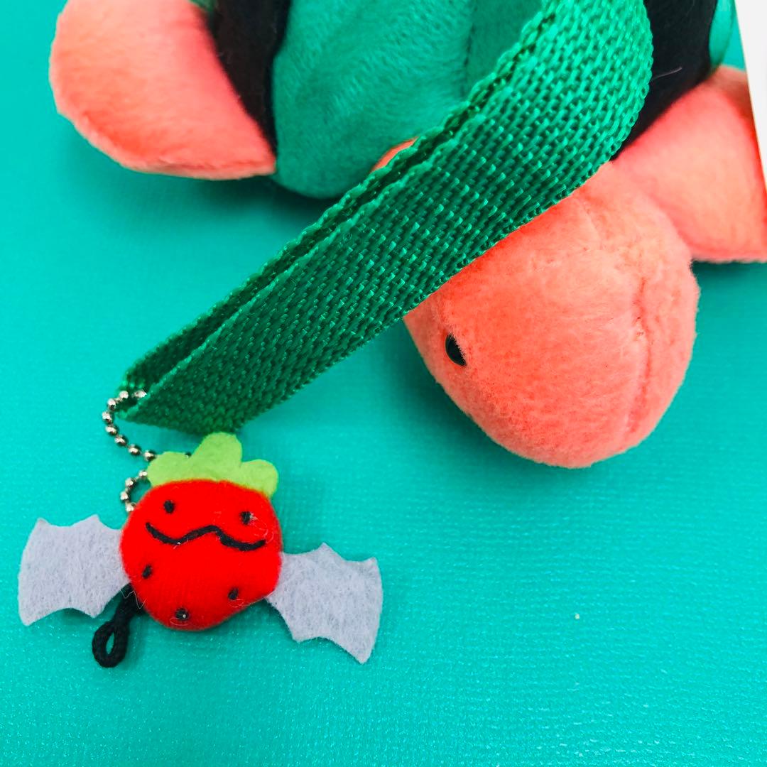 タグ付き 激レア★じゃがいぬくん ぬいぐるみポーチ フクヤ すいかめくん