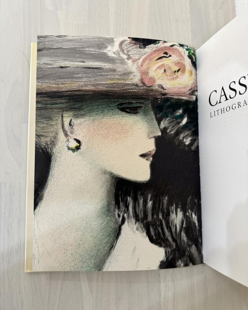 貴重　カシニョール　リトグラフ付き　画集　2冊セット　新品同様