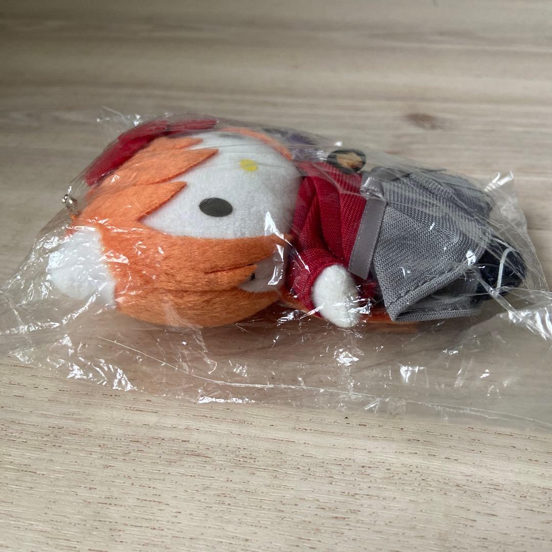 SANRIOキティるろうに剣心伝説の最期マスコットキーホルダーぬいぐるみ佐藤健