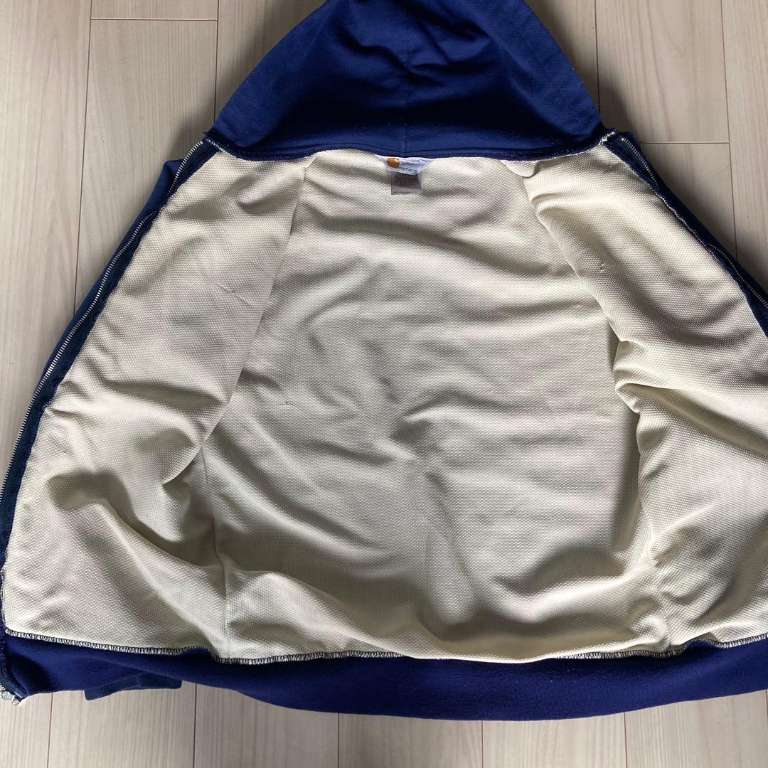 carhartt ヴィンテージ　サーマル　ジップパーカー　usa製 フェード