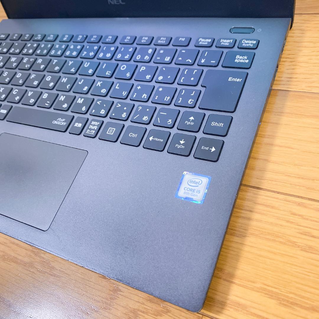 【ジャンク】NEC LaVie 8世代i5 NVMeSSD搭載ノートパソコン