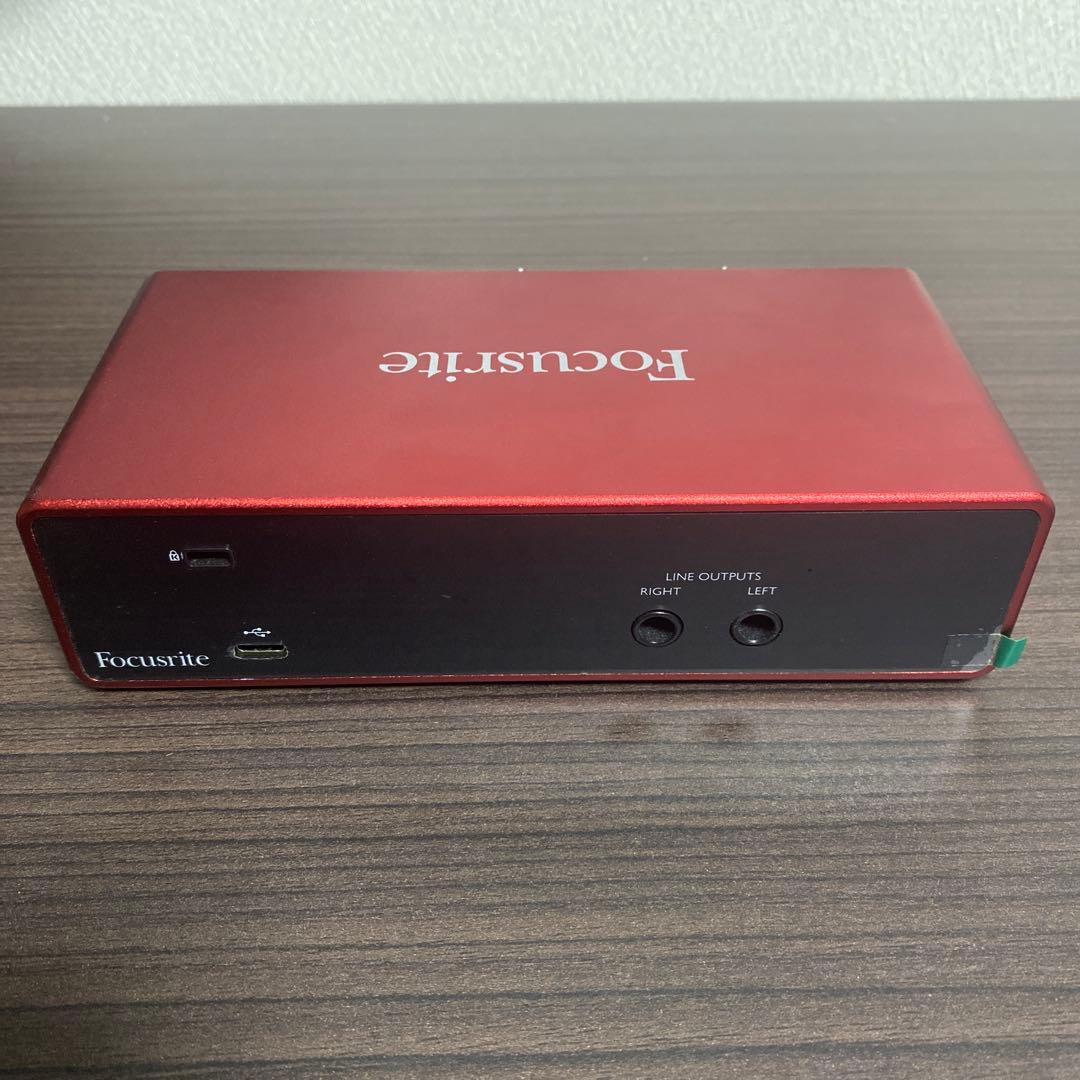 Focusrite Scarlett 2i2 （gen.3）