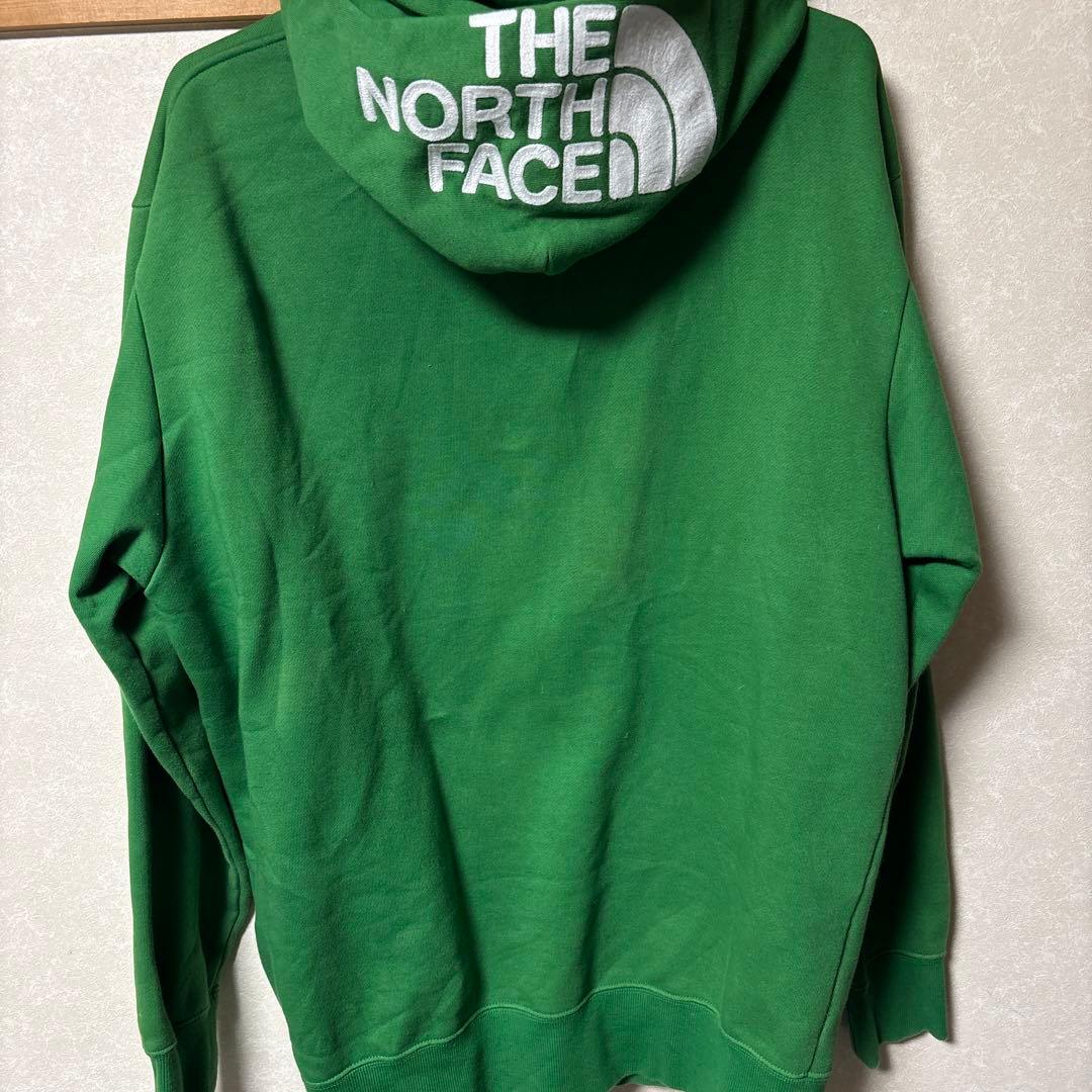 THE NORTH FACE グリーン フルジップパーカー