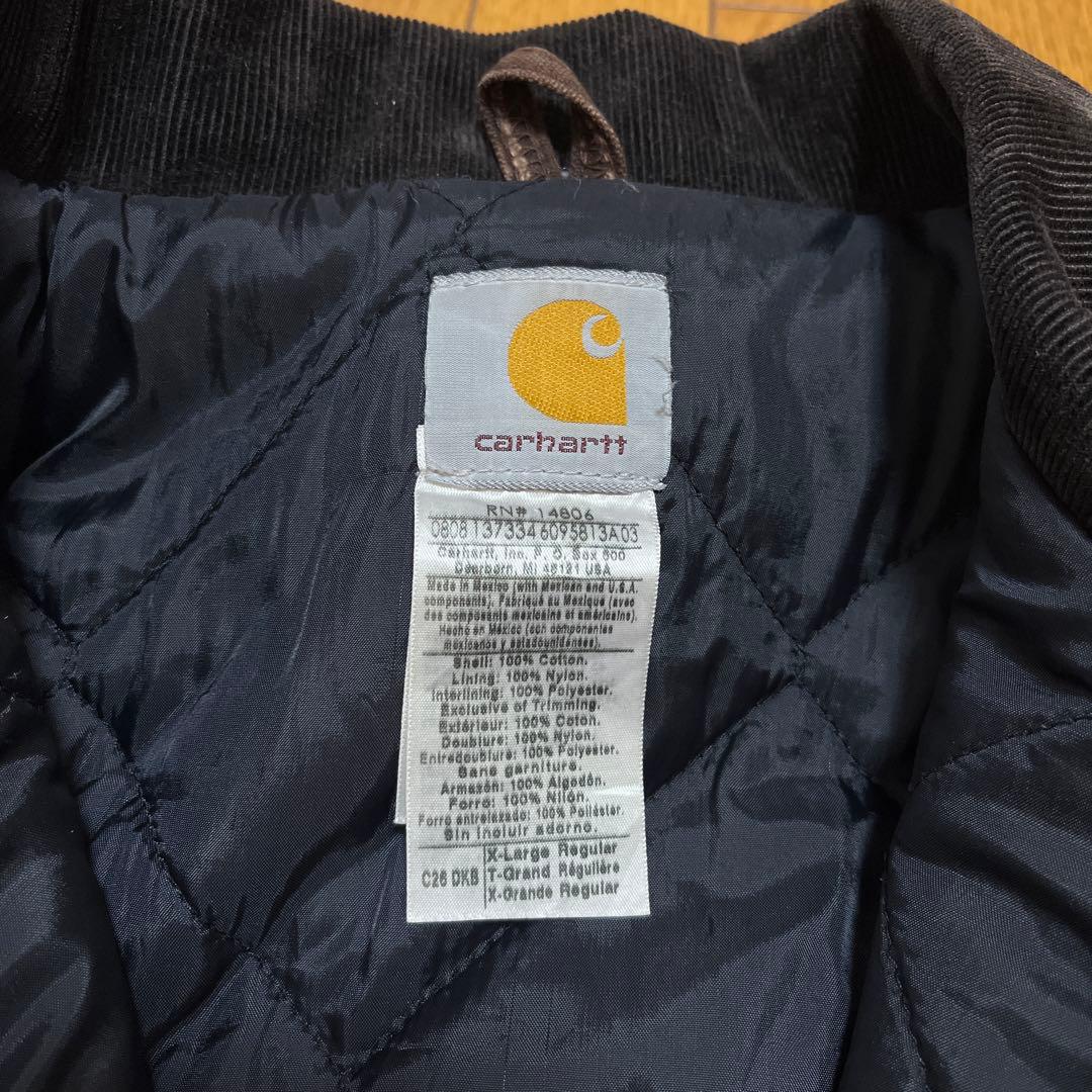 Carhartt ダックジャケット ブラウン
