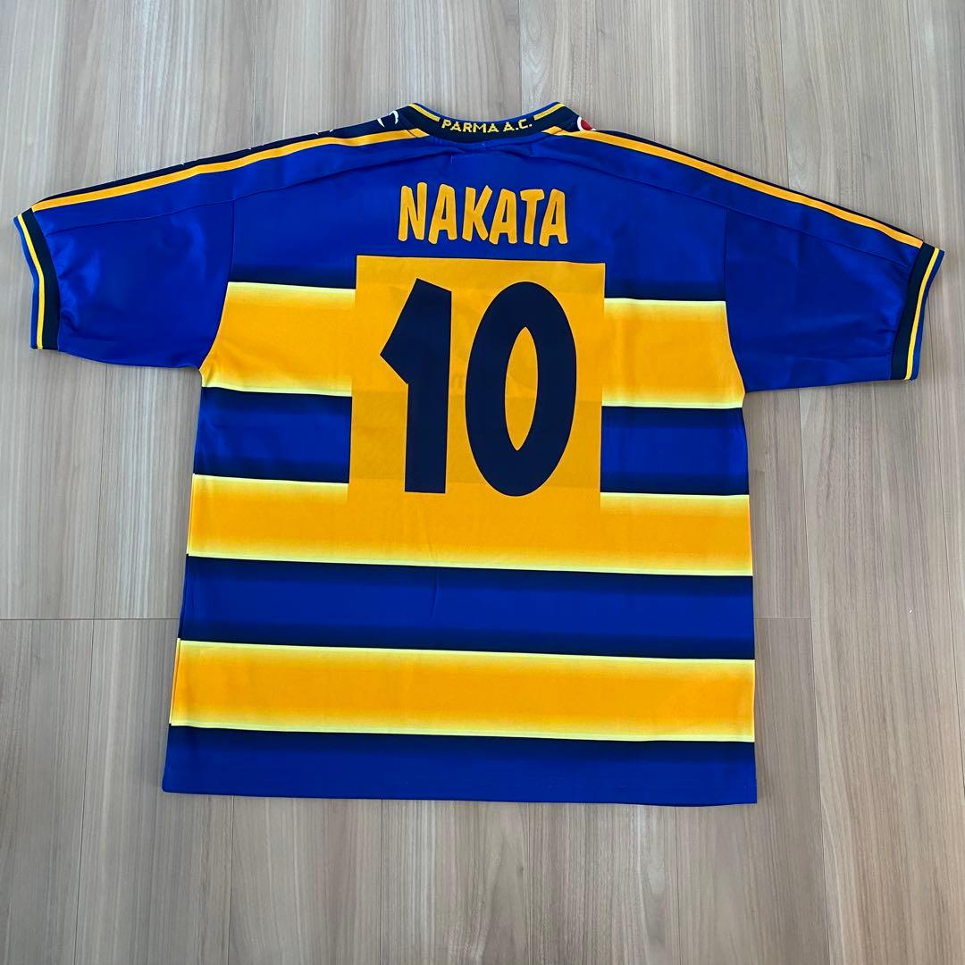 PARMA A.C. 中田英寿 ユニフォーム 10番 イタリア製 Lサイズ