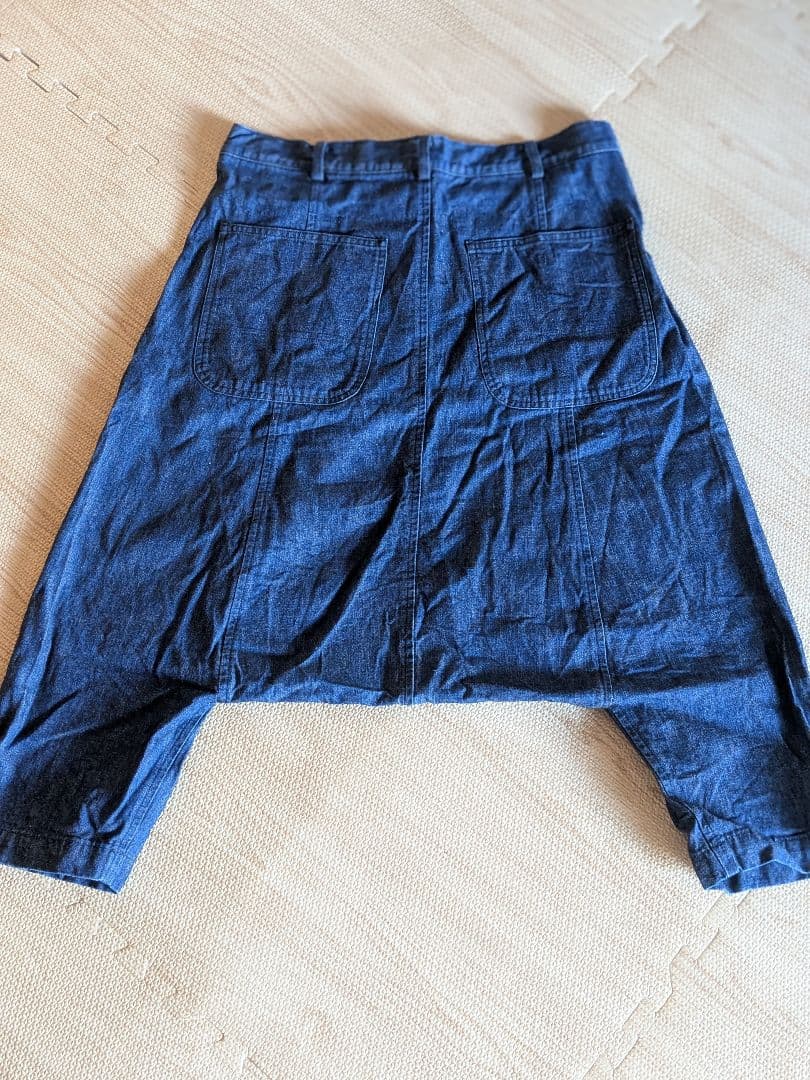 COMME des GARÇONS サルエルパンツ ダークブルー