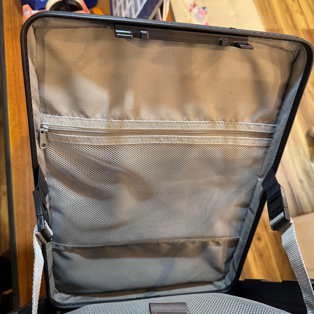 286＊■無印良品　ハードキャリーケース　ブラック　32L　バッグ付き　鍵2本