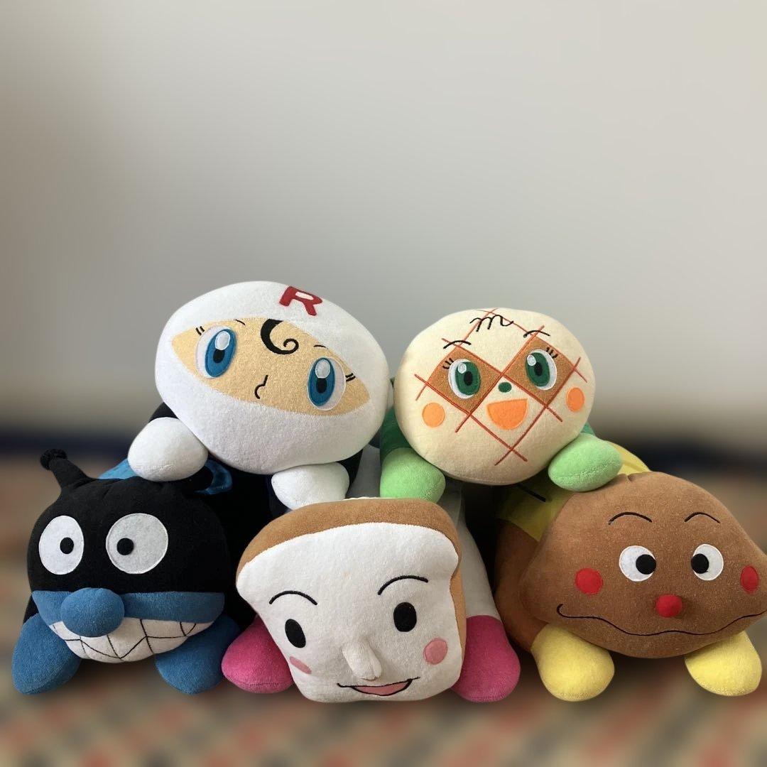 アンパンマン 抱き枕 ぬいぐるみ 5体セット