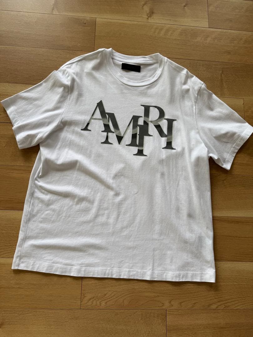 AMIRI アミリ ロゴTシャツ ホワイト XXL