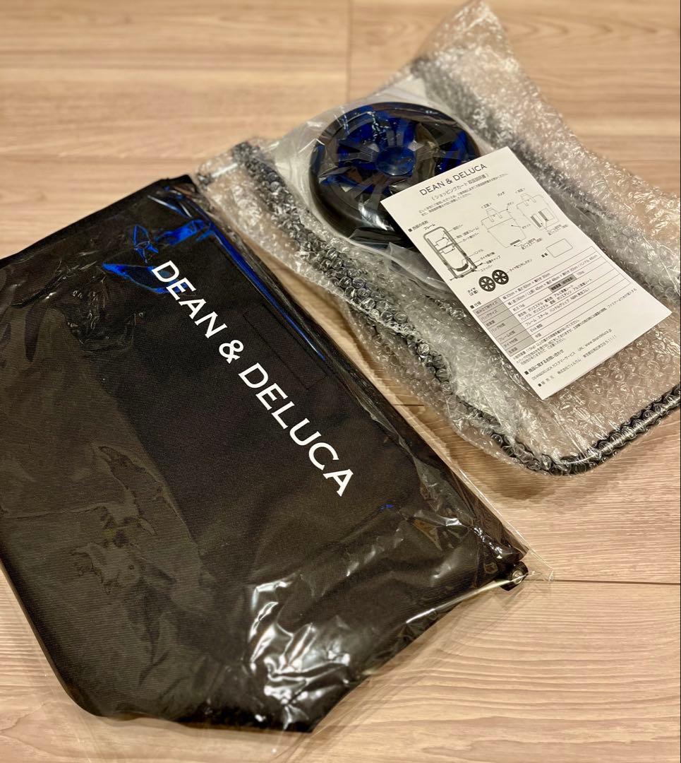 DEAN & DELUCA⚫︎ショッピングキャリー ブラック 2025⚫︎新品 完売