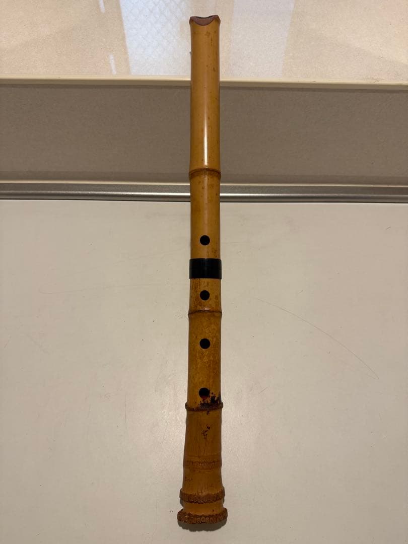 尺八 都山流 在銘 男山 全長55㎝ 和楽器