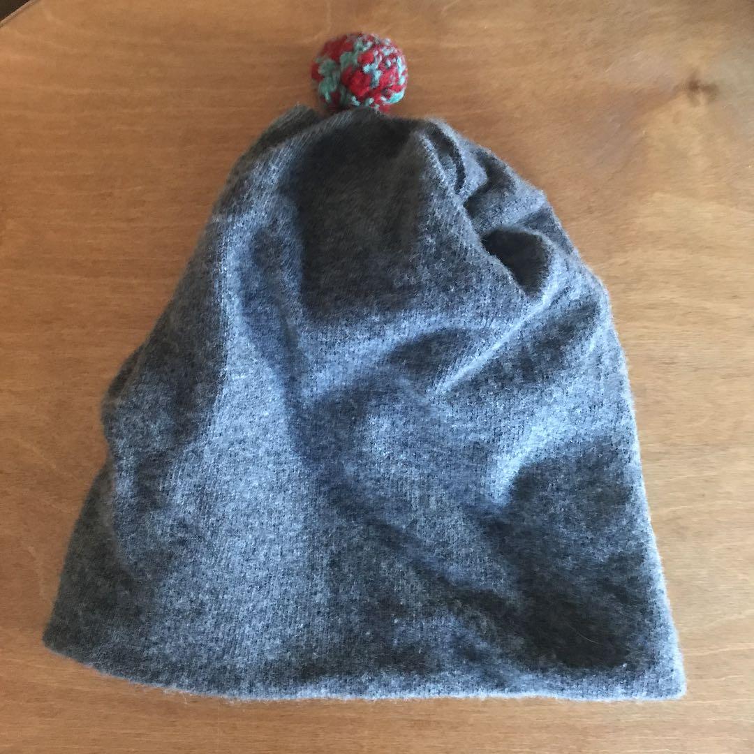 JO GORDON ニットキャップ　ボンボン