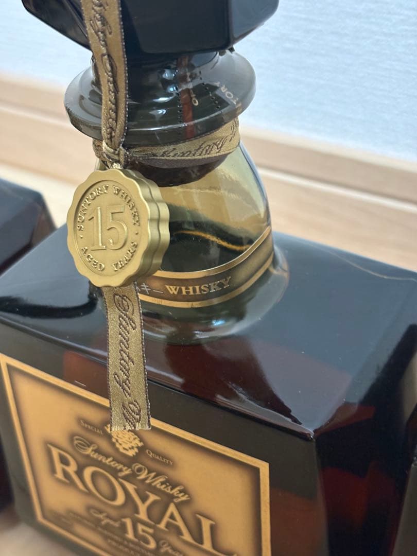 新品未開封　ローヤル15年　2本　ローヤル12年　1本