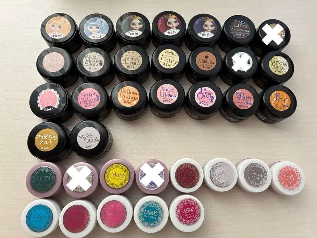 【プリジェル★32色セット】プリジェル ミューズ カラージェル まとめ売り 開業