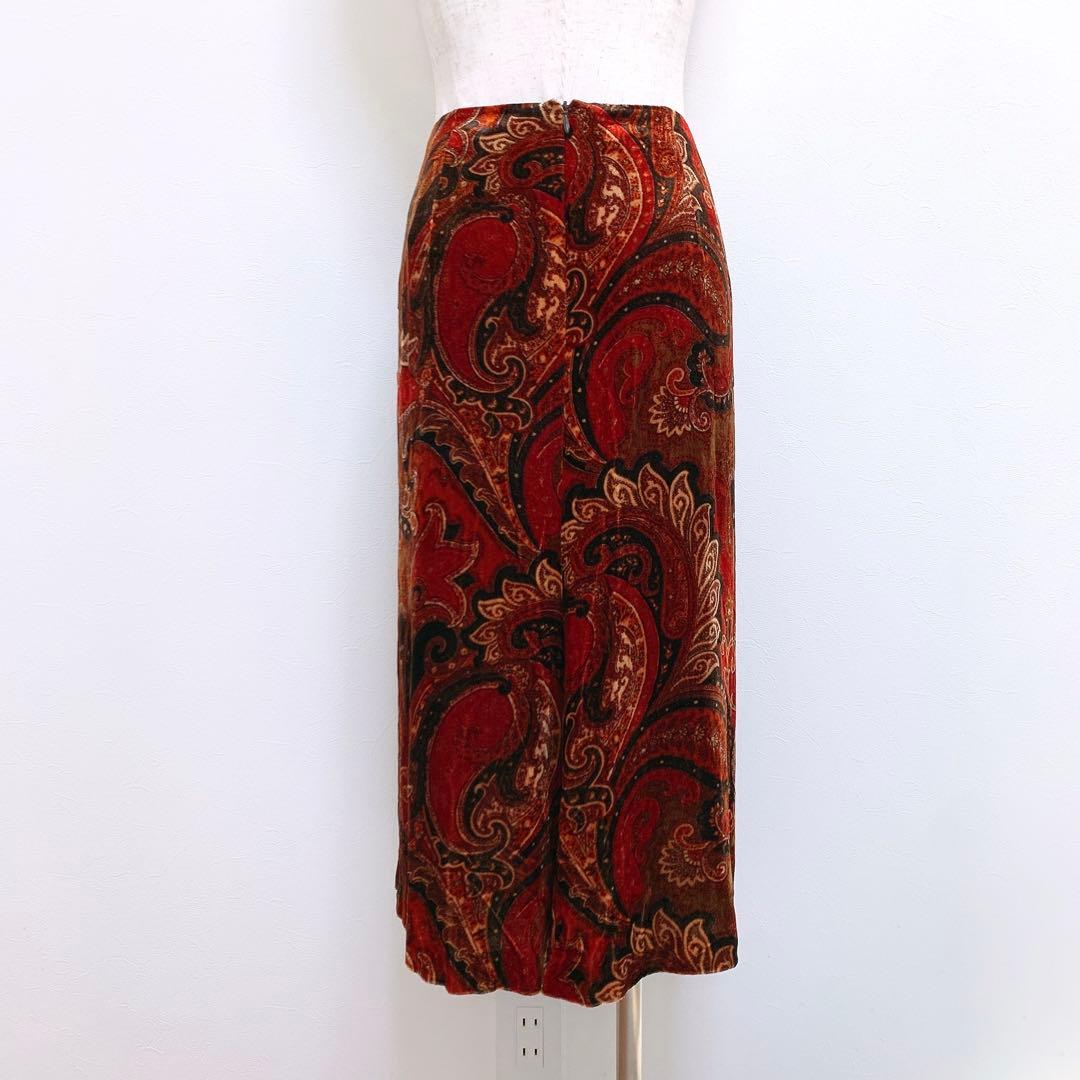 【れいこ✨】定価60,000円❤️マックスマーラ✨ベルベット生地スカート