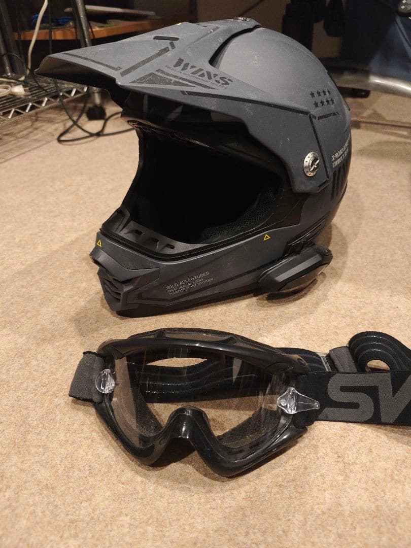 X-ROADII COMBAT + DT-01 他SWANSゴーグル