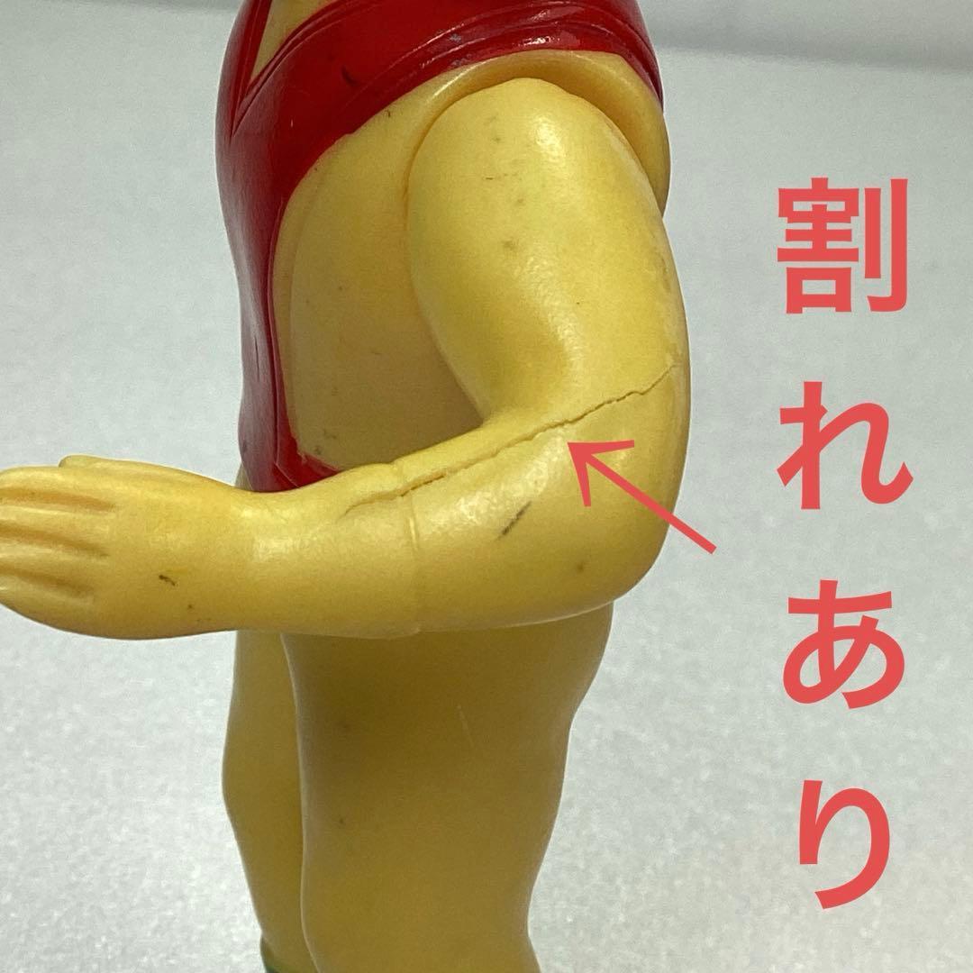 『当時モノ』 黄色いシルバー仮面 ソフビ