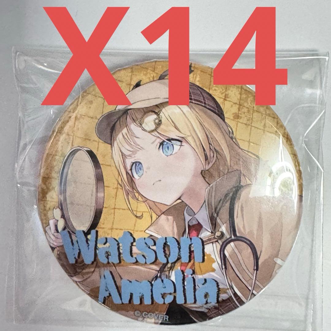 ワトソン・アメリア　ホロライブEN 2nd Concert 缶バッジ