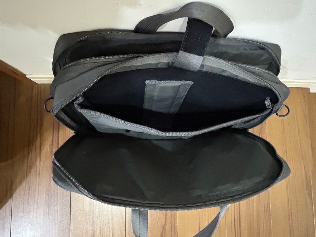 本日限定値下げ　PORTER ビジネスバッグ 2way グレーキャンバス