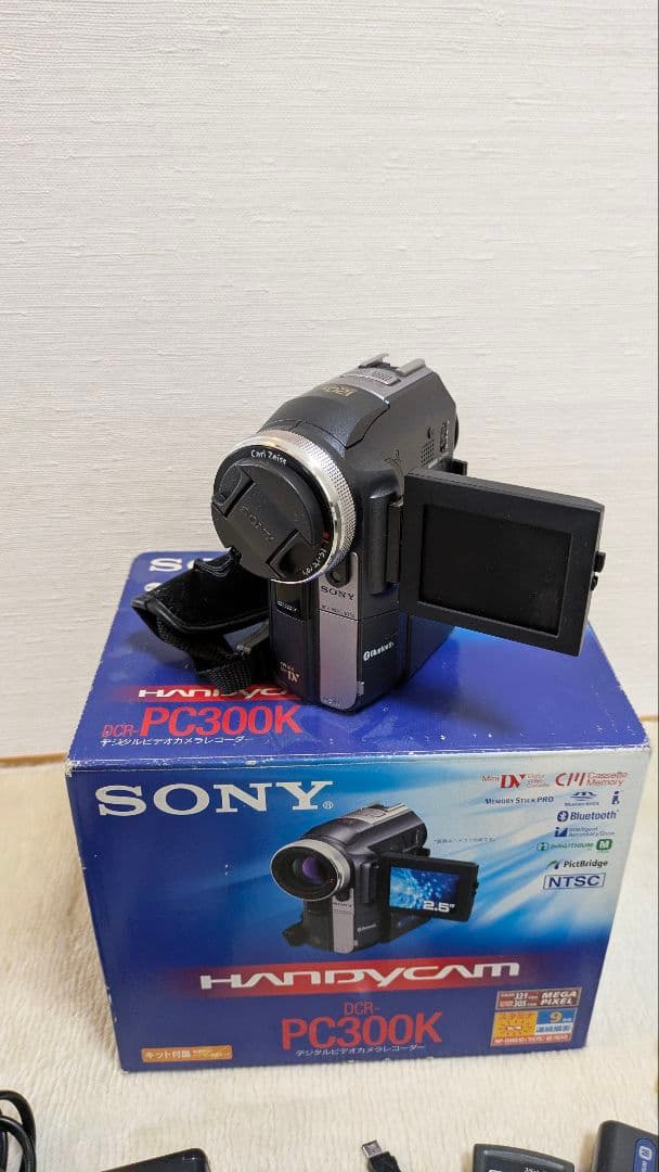 SONY ハンディカム PC300K オプションアクセサリー付