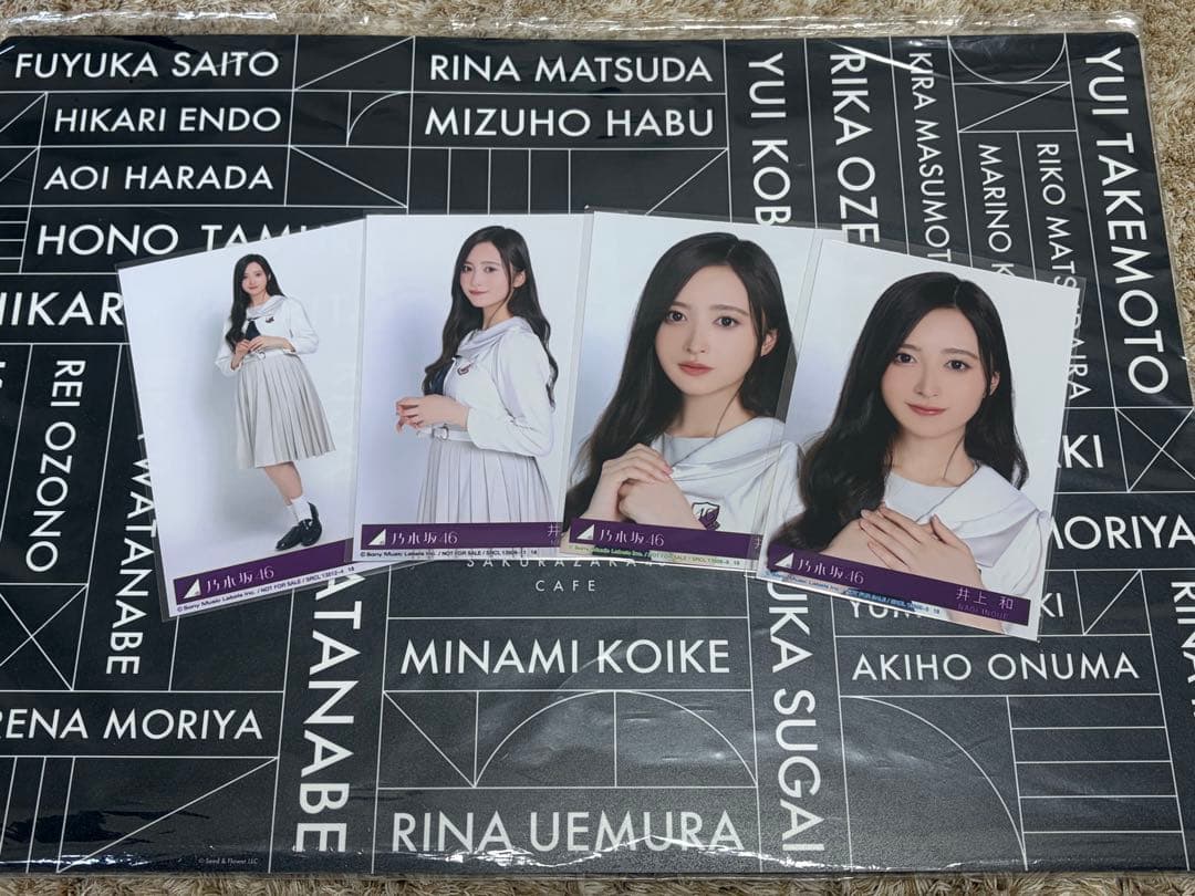 井上和 生写真 My respect アルバム 封入 4種 コンプ 乃木坂46