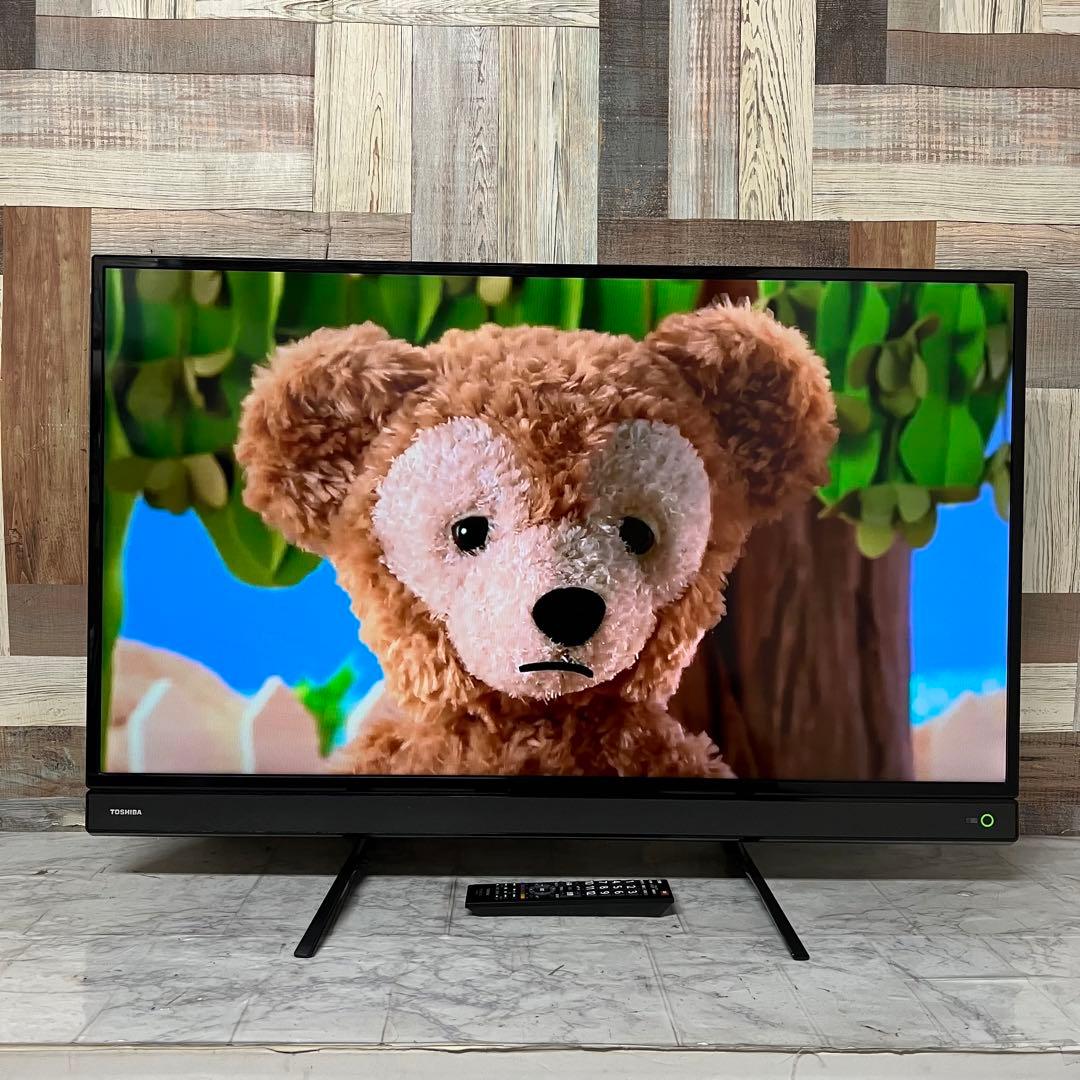 即日受渡❣️全国送料込東芝40V型明るさクッキリREGZA地デジBS CS内蔵
