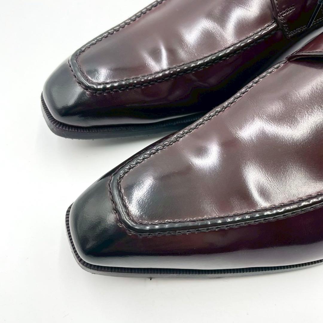 極美品 リーガル ビジネス Uチップ 外羽根 25cm ブラウン Y1334