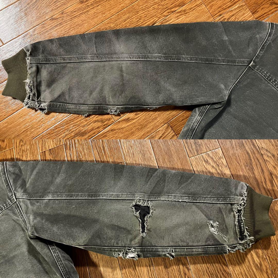 【唯一無二】カーハート サンタフェジャケット J14 MOS(モスグリーン) L