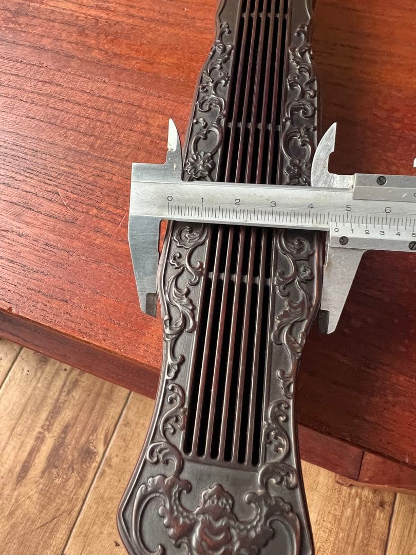 木箱 彫刻 唐木