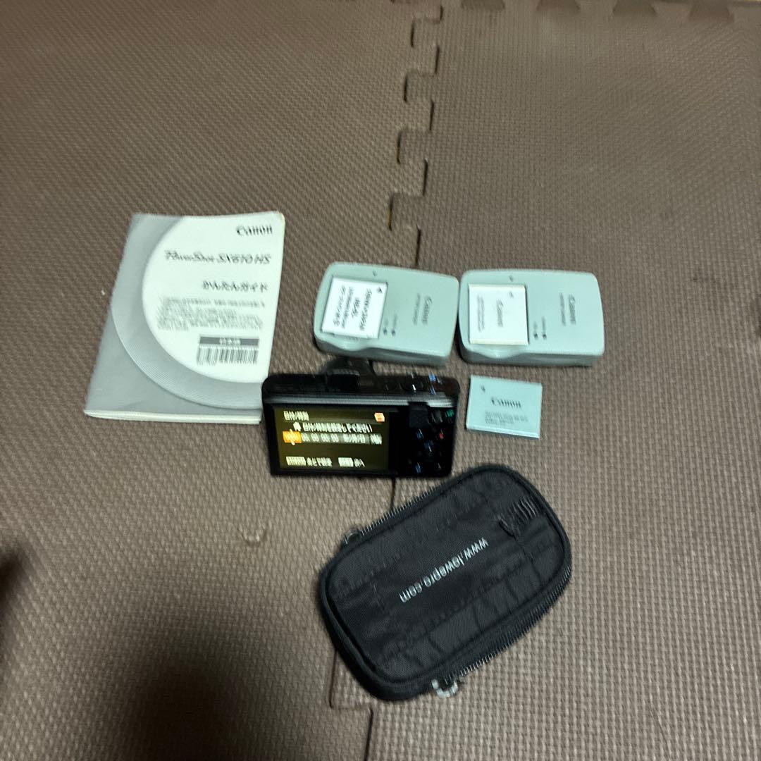 439【動作確認済み美品】Canon powershot SX610HSブラック