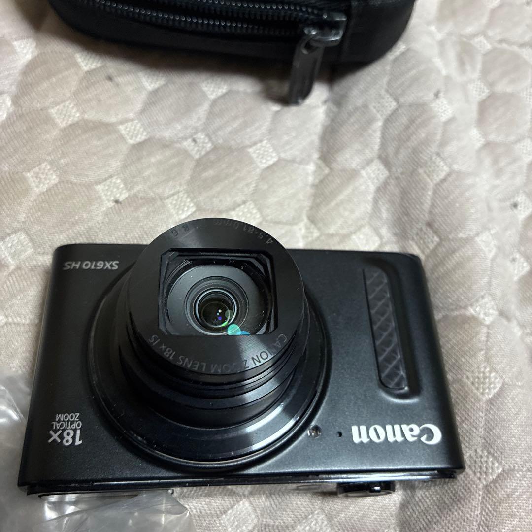 439【動作確認済み美品】Canon powershot SX610HSブラック