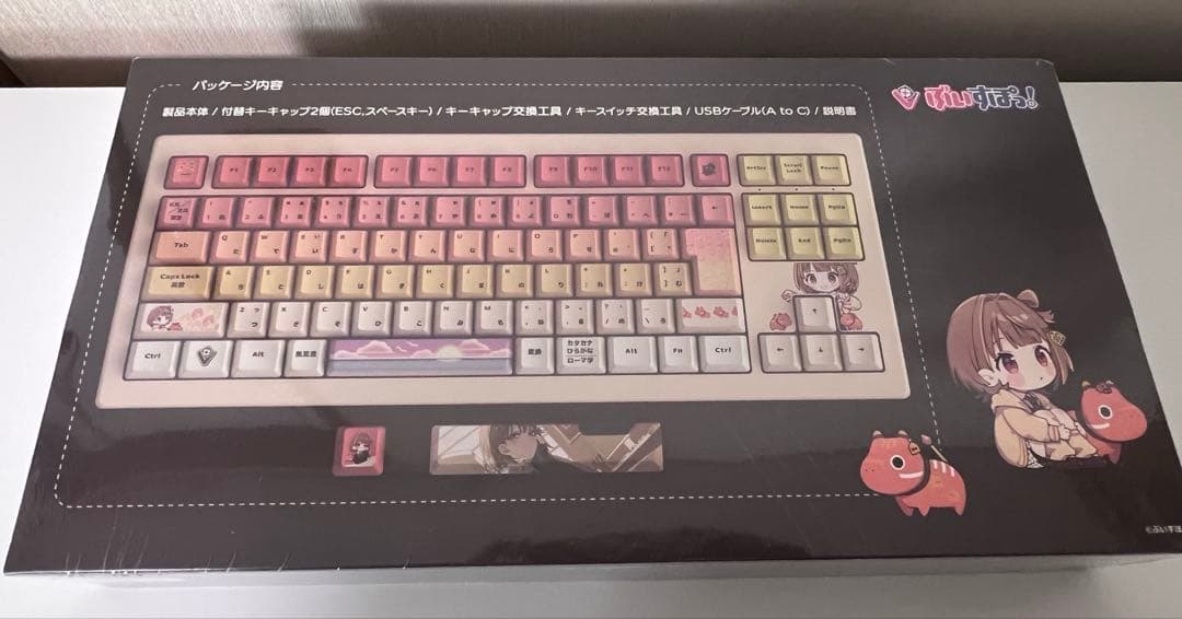 千燈ゆうひ ぶいすぽっ！ ゲーミングキーボード