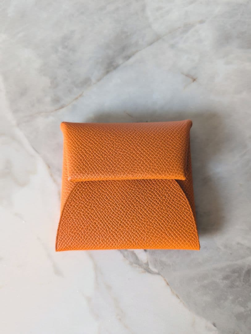 【新品未使用】HERMES バスティア エルメスオレンジ ライム