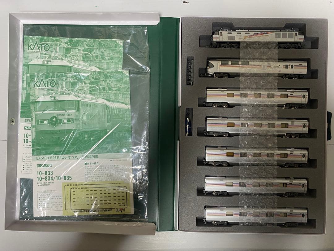 KATO E26系 カシオペア EF510 電気機関車 寝台