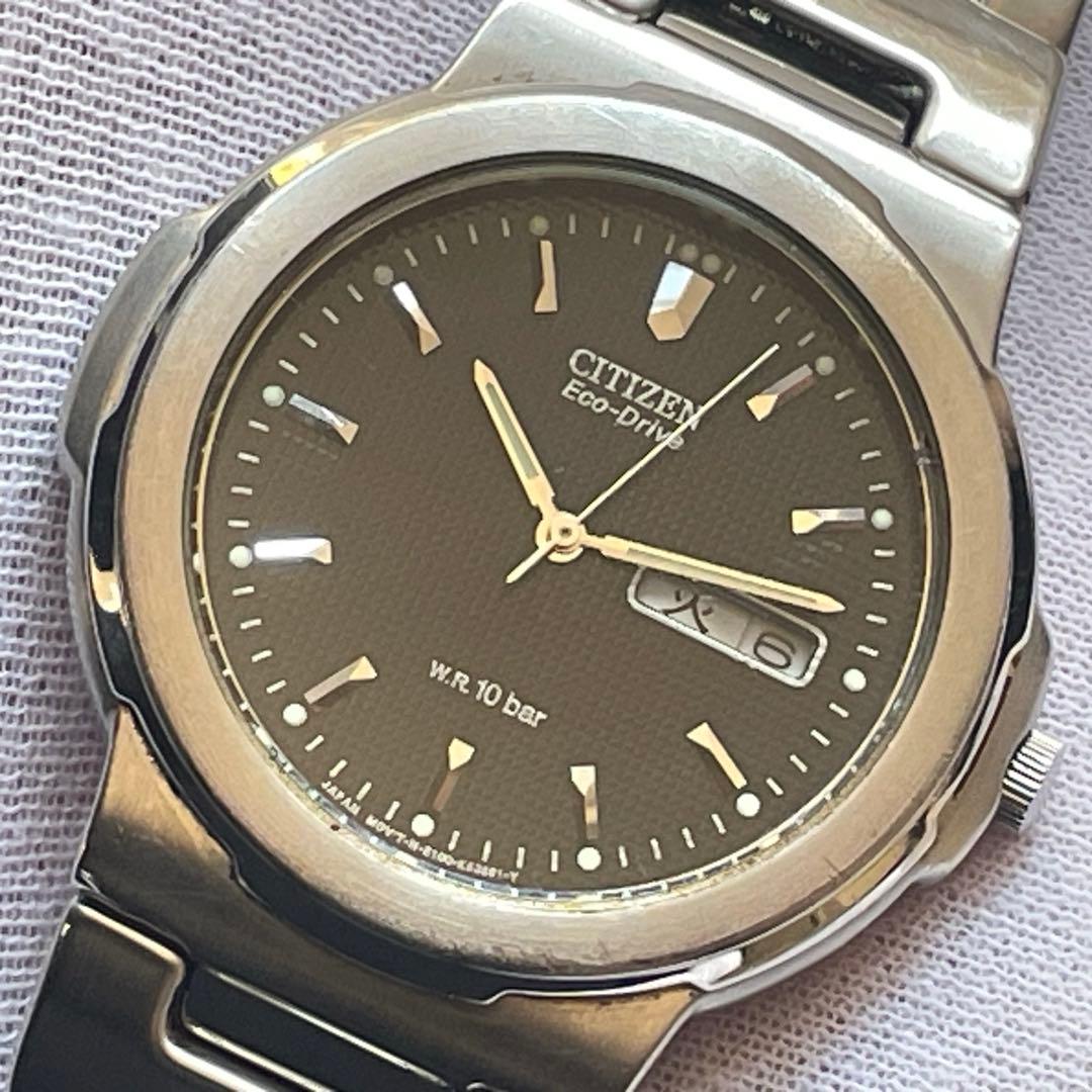 CITIZEN ECO-DRIVE E100-K17837 メンズクォーツ