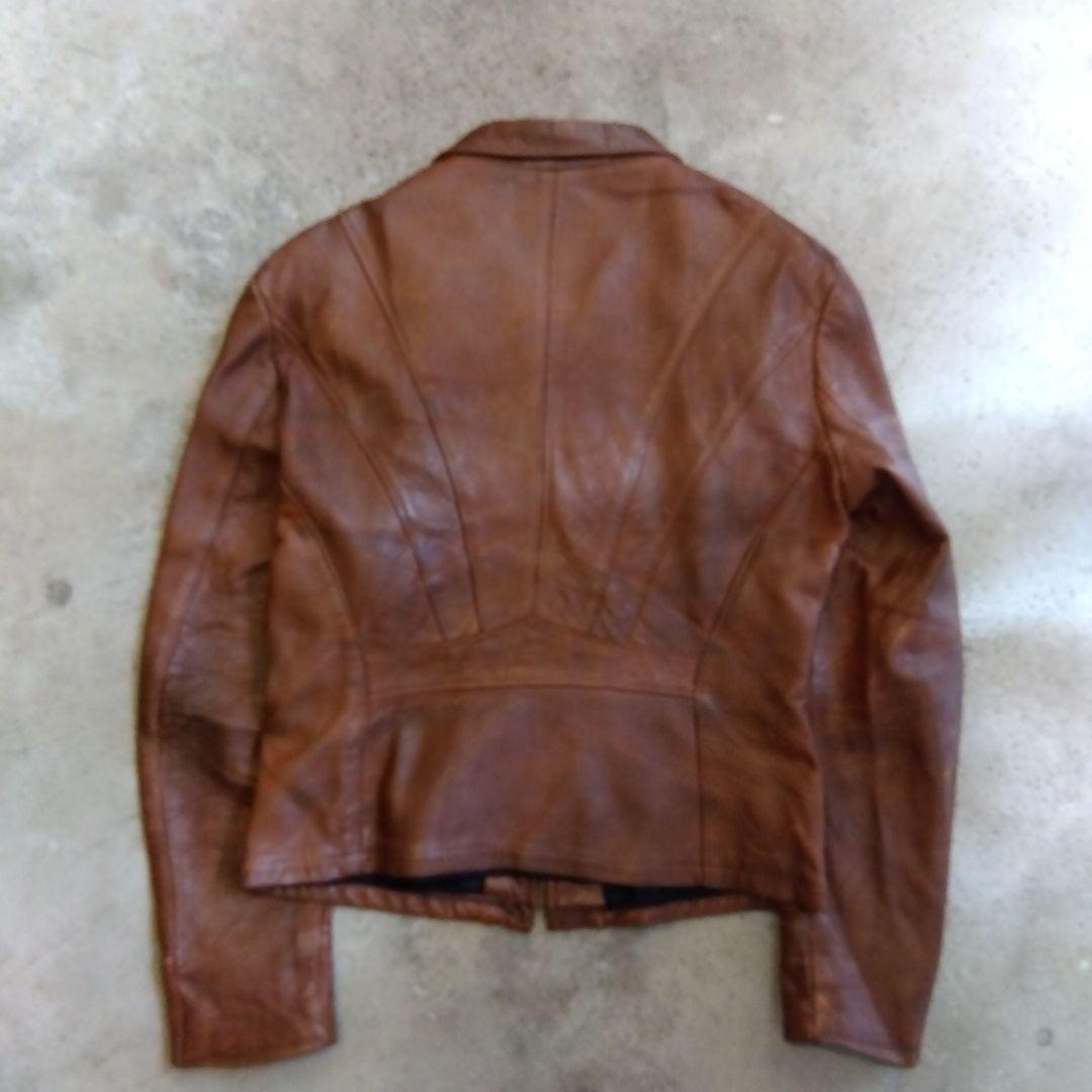 VINTAGE ヴィンテージ レザージャケット シングルライダース 本革
