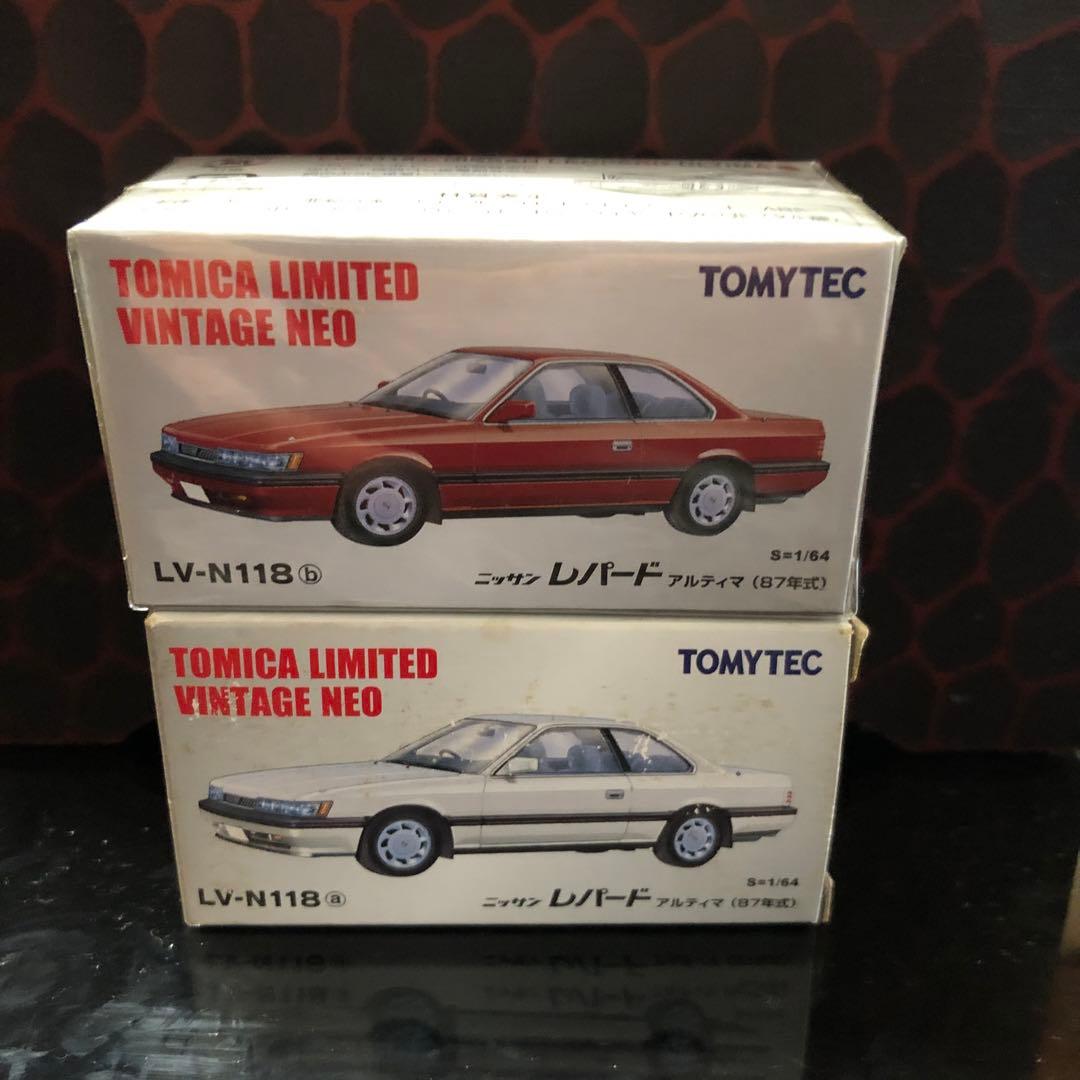 TOMYTEC ニッサン レパード 1/64 2台セット
