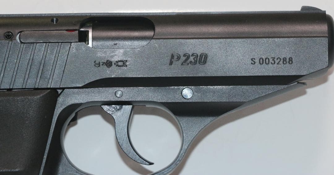 KSCコーポレーション製　ABS樹脂モデルガン SIG P230 合法品　未発火