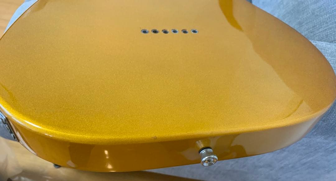 プレイテック PlayTech テレキャスター　綺麗なゴールド