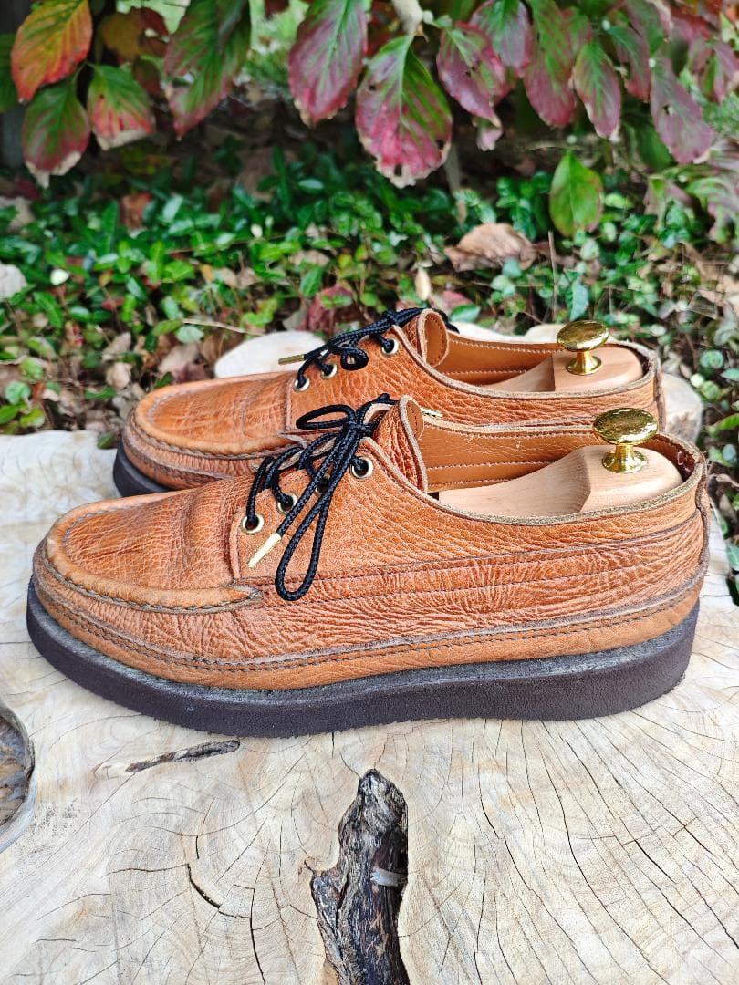 OK ラッセルモカシンオネイダ 8E イエロー マンソンラスト