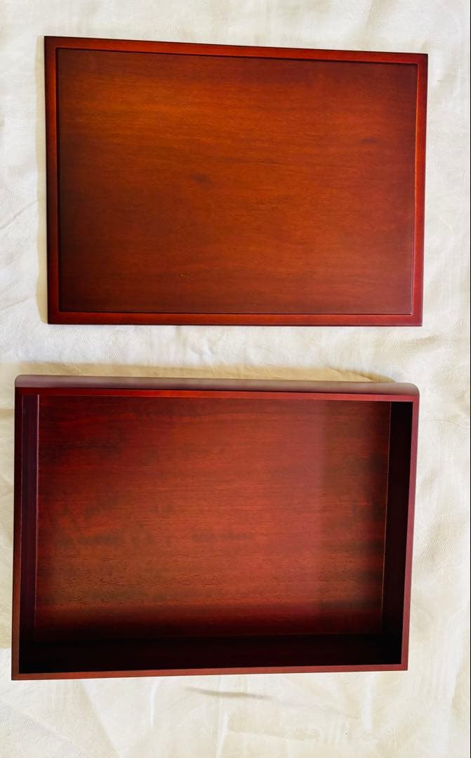 【未使用新品】紫檀文箱 唐木文庫