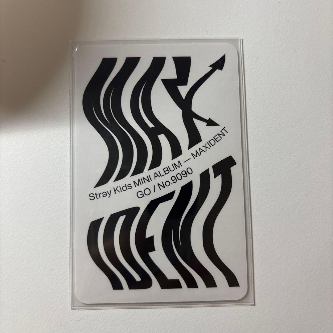 Stray Kids ヒョンジン　MAXIDENT US アメリカ サイン