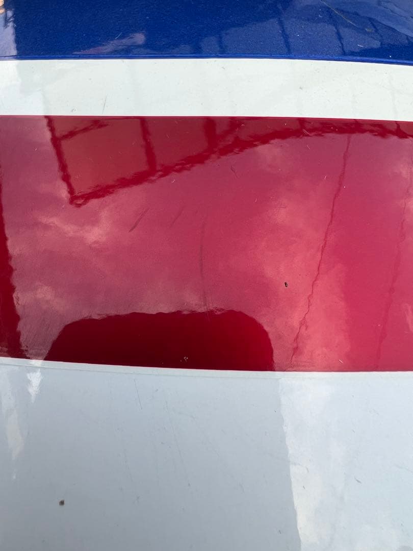 ホンダ　HONDA FTR223 新車外しタンク　純正トリコロール