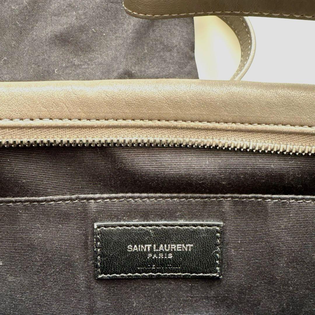 【レシート有り】サンローラン　ルーカメラバッグ　ショルダー　グレー