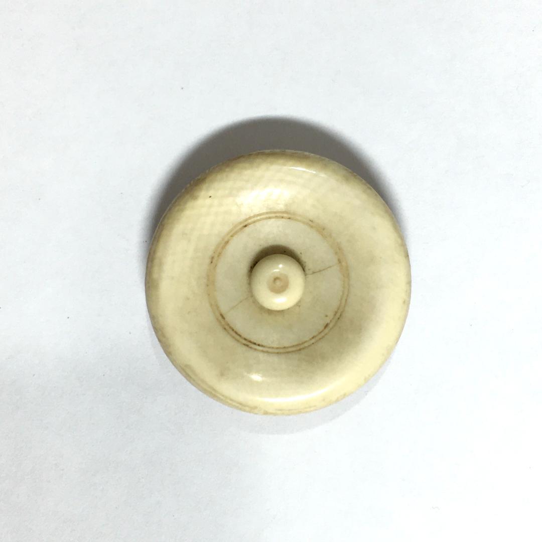 木村陶峰 肩衝茶入 火襷が見事な作品 美しく可愛い苺裂仕覆 無骨な共箱の文字