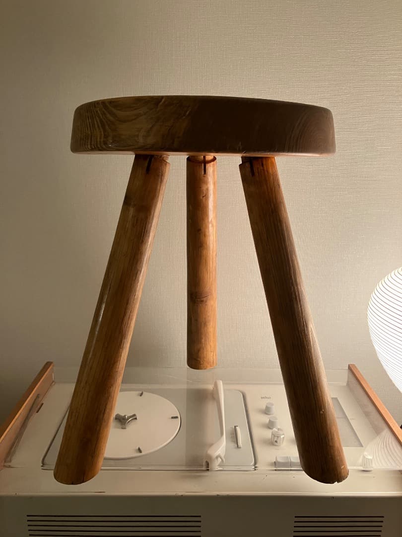 Charlotte Perriand シャルロットペリアン レザルクスツール