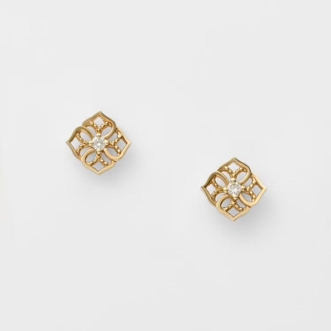 アガットagete K10ピアス